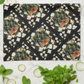 LINGE DE CUISINE BLING YORKSHIRE POO  (Plié)