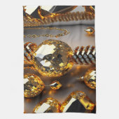 Linge De Cuisine Blink ! Belle bijoux de chaos en or (Vertical)