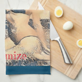 Linge De Cuisine Blonde Kneeling Modèle de bikini Thunder_Cove (Quart Plié)