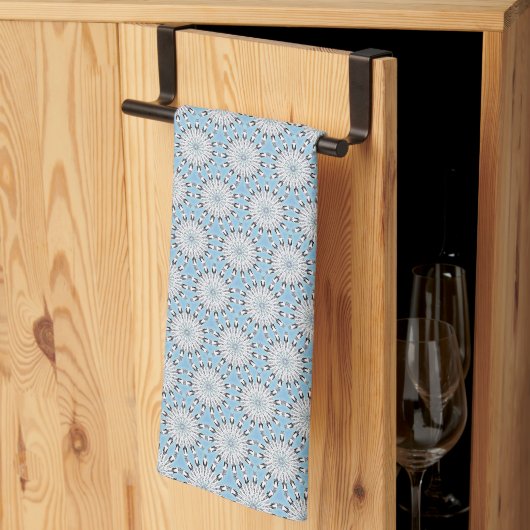 Linge De Cuisine Bloom hivernal autochtone (Pliage en tiers)