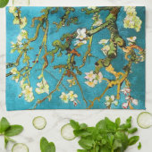 Linge De Cuisine Blossoming Almond Tree Van Gogh Fine Art (Plié)