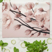 Linge De Cuisine Blossoms of Love" Collection Faire-part de mariage (Plié)