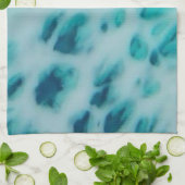 Linge De Cuisine Blue Crush - Abstract Coastal Artwork  (Plié)