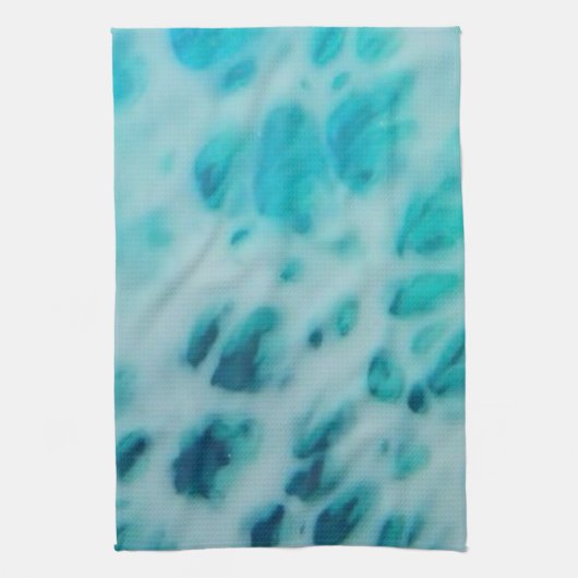 Linge De Cuisine Blue Crush - Abstract Coastal Artwork  (Vertical)