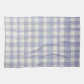 Linge De Cuisine Blue Gingham kitchen towel (Horizontal)