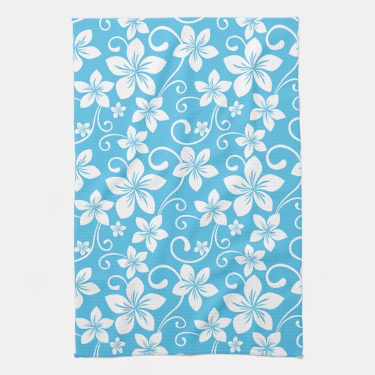 LINGE DE CUISINE BLUE HAWAII (BLUE) (Vertical)