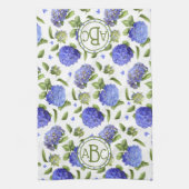 Linge De Cuisine Blue Hydrangeas (Vertical)