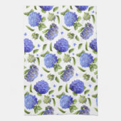 Linge De Cuisine Blue Hydrangeas (Vertical)