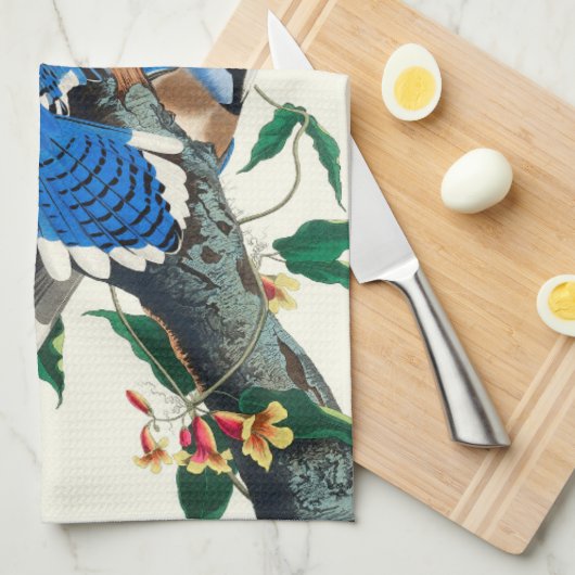 Linge De Cuisine Blue Jays (Quart Plié)