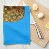Linge De Cuisine Blue parrot kitchen towel. (Quart Plié)