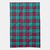 Linge De Cuisine Blue Red Campbell Tartan Blackwatch Plaid (Vertical)