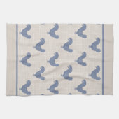 Linge De Cuisine Blue Rooster (Horizontal)