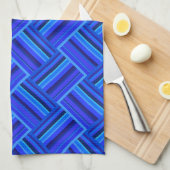 Linge De Cuisine Blue stripes (Quart Plié)
