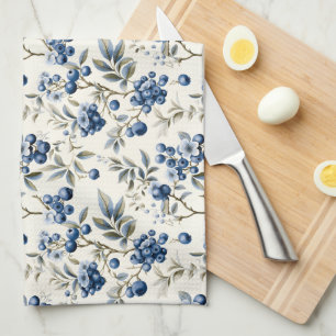 Linge De Cuisine Blueberry vintage