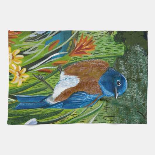 Linge De Cuisine Bluebird (Horizontal)