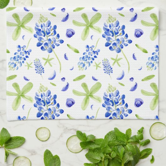 Linge De Cuisine Bluebonnet (Plié)