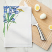 Linge De Cuisine Bluebonnets (Quart Plié)