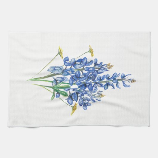 Linge De Cuisine Bluebonnets (Horizontal)