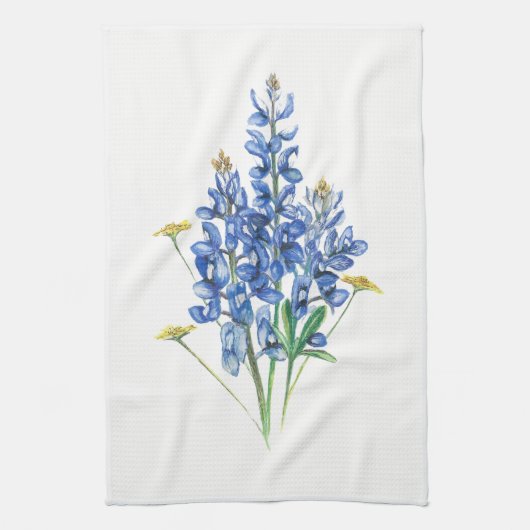 Linge De Cuisine Bluebonnets (Vertical)
