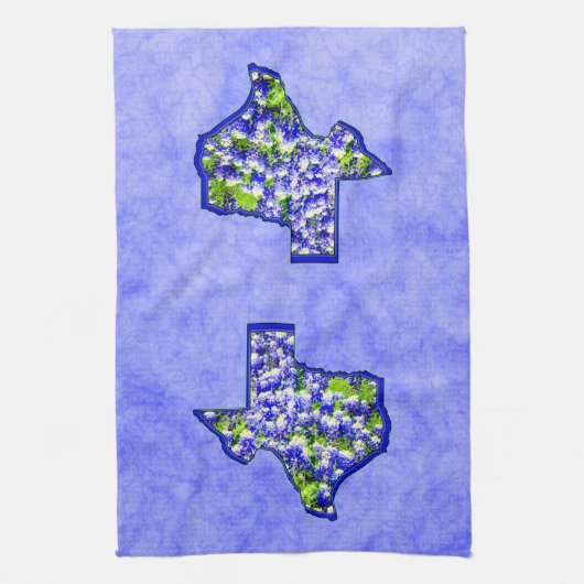 LINGE DE CUISINE BLUEBONNETS DE TEXAS (Vertical)