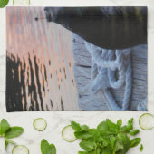 Linge De Cuisine Bluegill au coucher du soleil Lac Arrowhead (Plié)