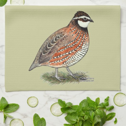 Linge De Cuisine Bobwhite Quail (Plié)