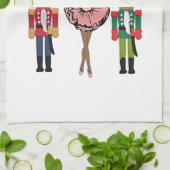 Linge De Cuisine Boca Raton Black Nutcracker Funny Christmas (Plié)