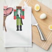 Linge De Cuisine Boca Raton Black Nutcracker Funny Christmas (Quart Plié)