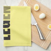 Linge De Cuisine Bodybuilding - Jour de la Jambe - Légendaire (Quart Plié)