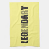 Linge De Cuisine Bodybuilding - Jour de la Jambe - Légendaire (Vertical)