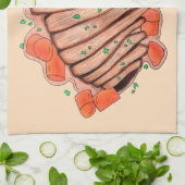 Linge De Cuisine Boeuf Braisé Brisket Cuisine juive Gastronomie de (Plié)