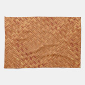 Linge De Cuisine Bohême Wicker Look Basketweave rotin (Horizontal)