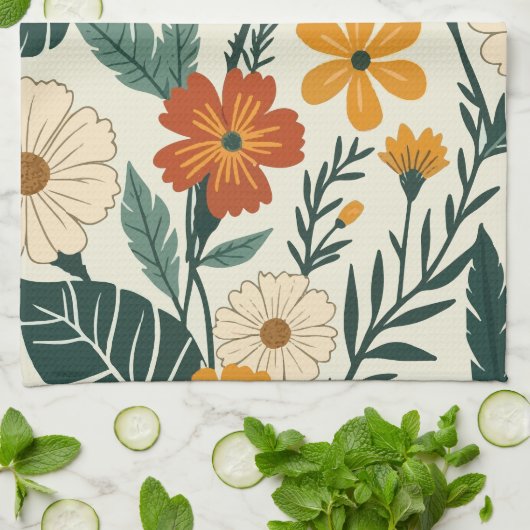 Linge De Cuisine Boho Blooming (Plié)