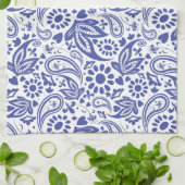 Linge De Cuisine Boho Chic Pretty Paisley Motif (Plié)