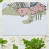 Linge De Cuisine Boho Llama (Plié)