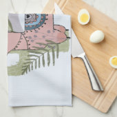 Linge De Cuisine Boho Llama (Quart Plié)