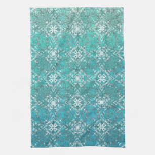 Linge De Cuisine Boho Peacock Inspirations Turquoise