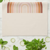Linge De Cuisine Boho Rainbow Beige Terracotta (Plié)