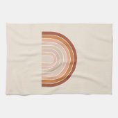 Linge De Cuisine Boho Rainbow Beige Terracotta (Horizontal)
