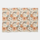 Linge De Cuisine Boho style fleurs couleurs motifs (Horizontal)