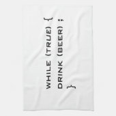 Linge De Cuisine Boire de la bière (Vertical)