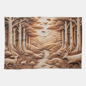 Linge De Cuisine Bois (Horizontal)