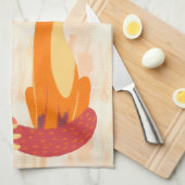 Linge De Cuisine Bois d'automne (Quart Plié)