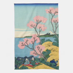 Linge De Cuisine Bois de graveur japonais : Fuji de Gotenyama