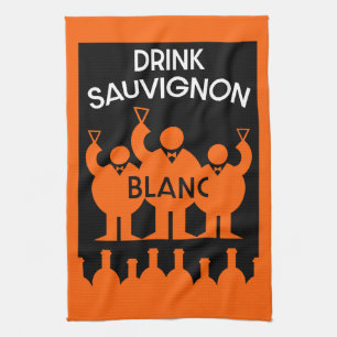 Linge De Cuisine Boisson de vin Sauvignon Blanc