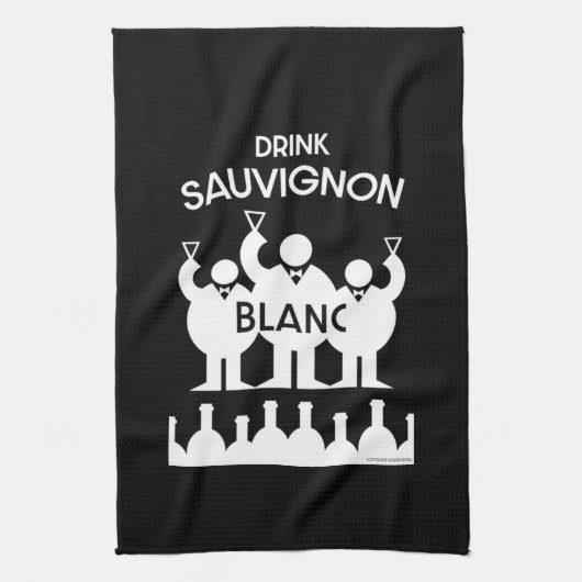 Linge De Cuisine Boisson de vin Sauvignon Blanc (Vertical)