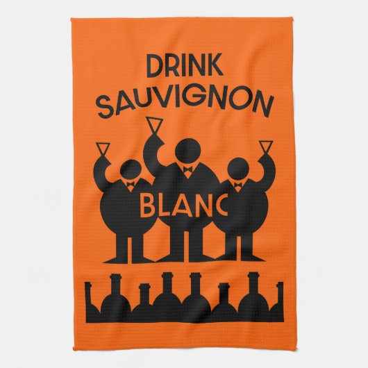 Linge De Cuisine Boisson de vin Sauvignon Blanc (Vertical)
