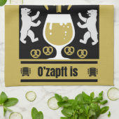 Linge De Cuisine Boissons allemandes de bière Pilsner (Plié)