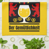 Linge De Cuisine Boissons allemandes de bière Pilsner (Plié)