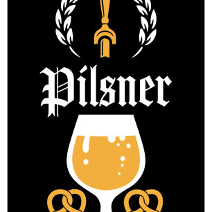 Linge De Cuisine Boissons allemandes de bière Pilsner